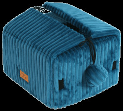 Kukaň Magic Cat Stripe modrá 40x36cm