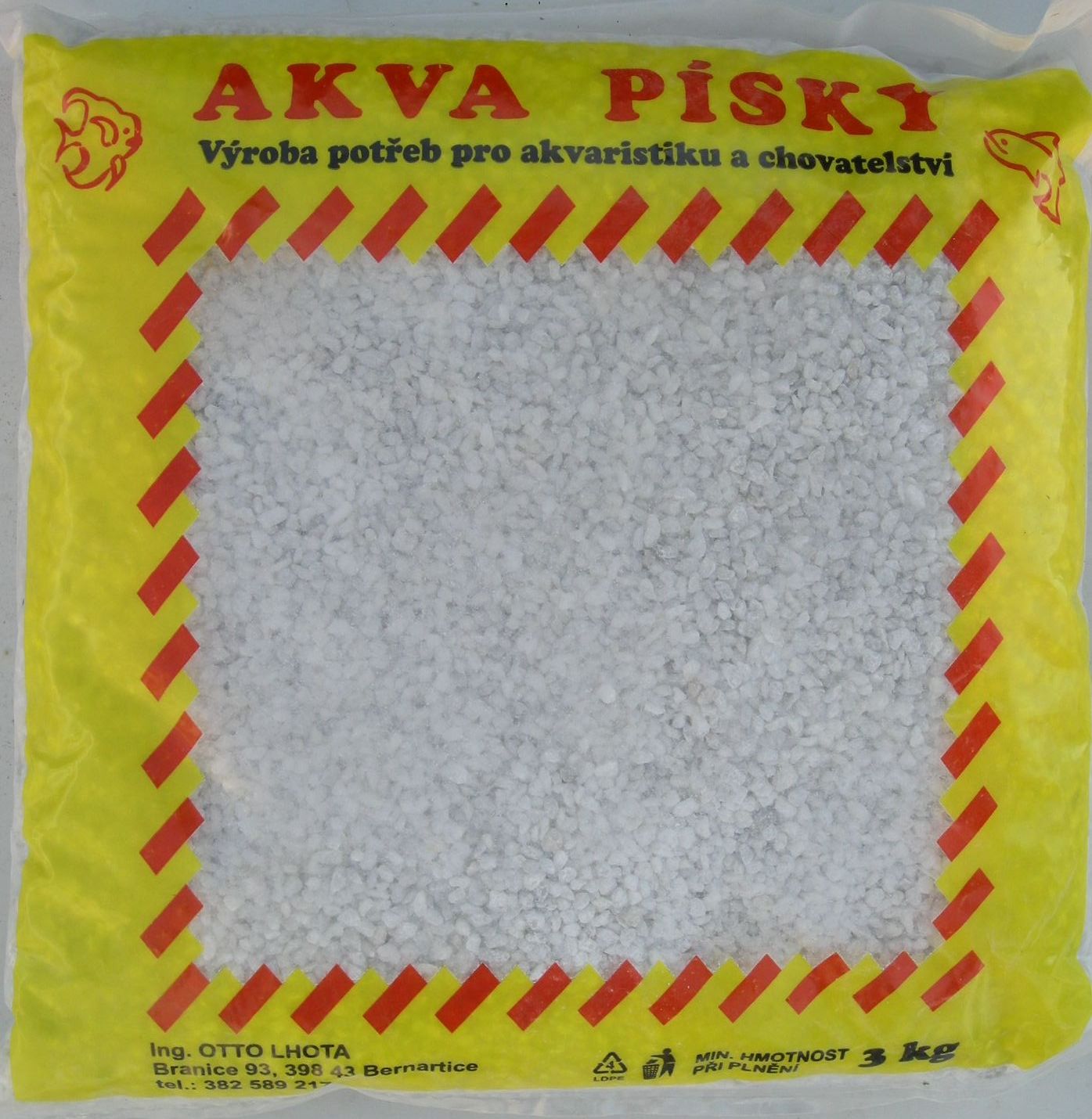 LHOTA písek akva-tera č. 11 – 3 kg