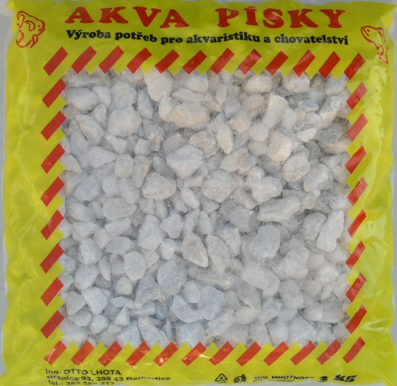 LHOTA písek akva-tera č. 3 – 3 kg