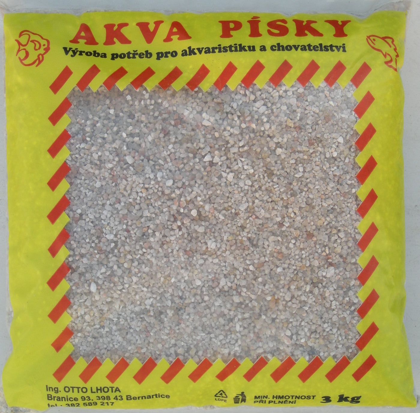 LHOTA písek akva-tera č. 5 – 3 kg