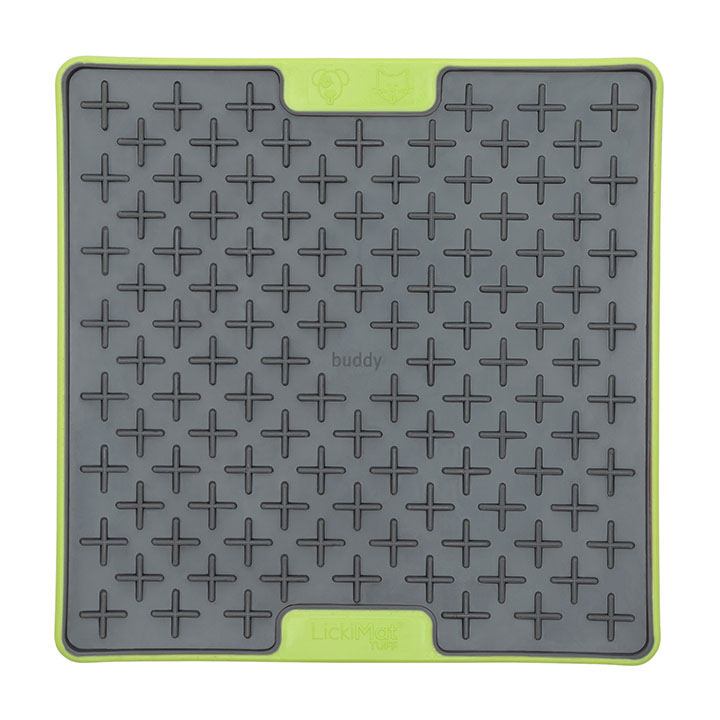 LickiMat Lízací podložka Buddy Tuff Green