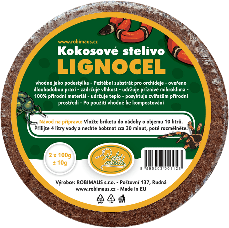 Lignocel Robimaus puk 2x100g