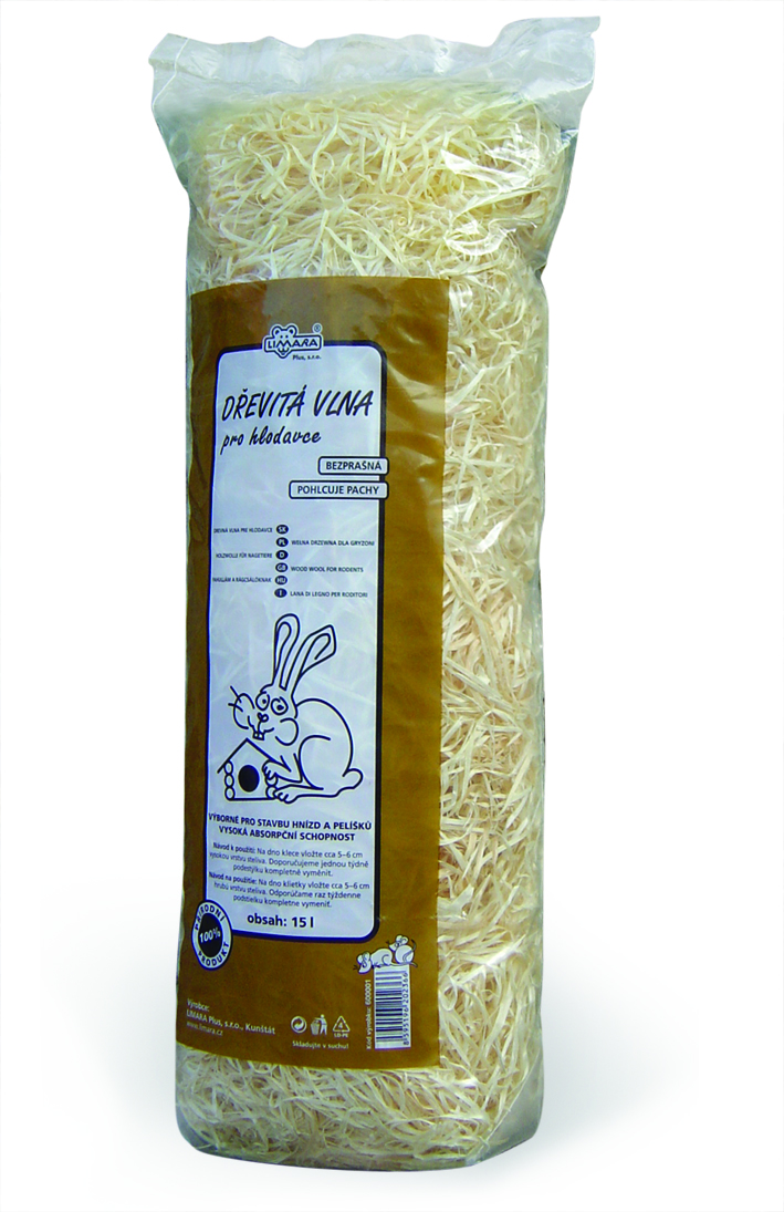 Limara dřevitá vlna 15 l