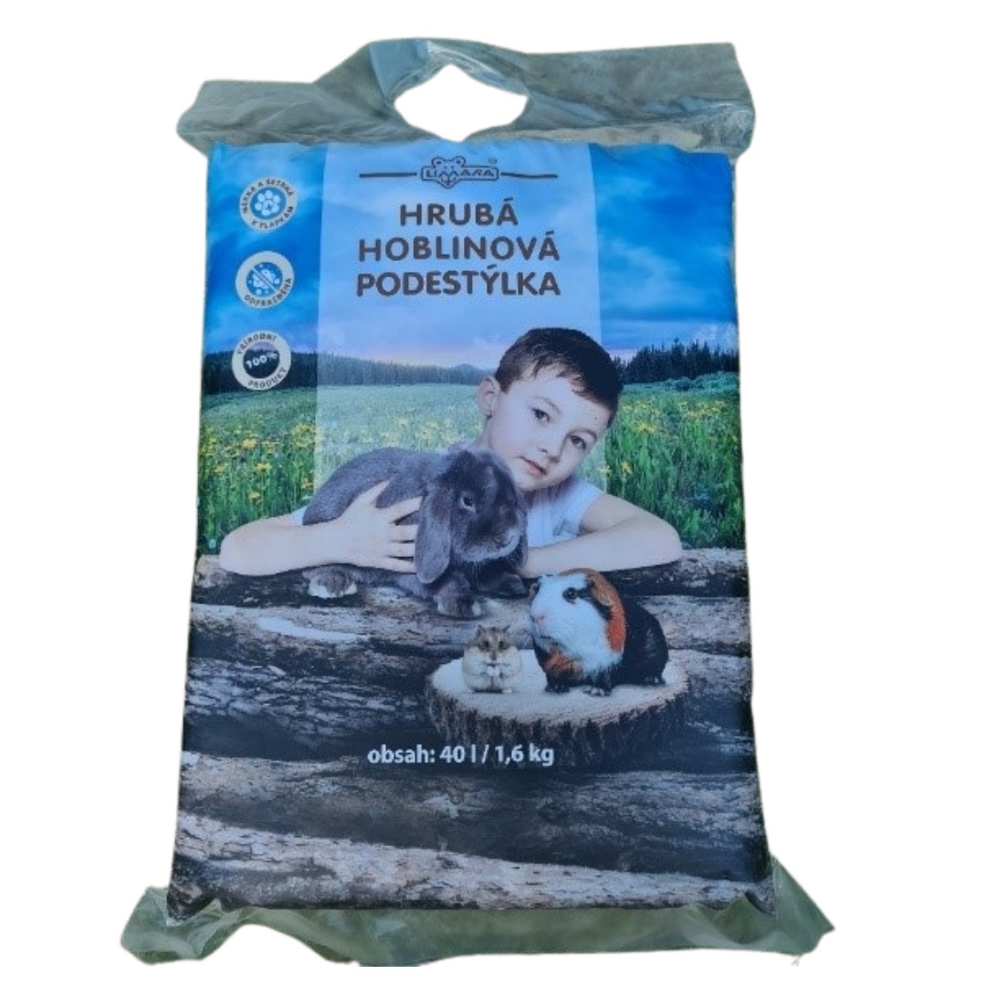 LIMARA Hrubá hoblinová podestýlka 1,6 kg