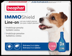 Line-on Beaphar IMMO Shield pes S 3x1,5 ml