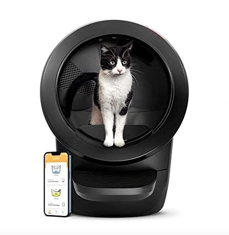 Litter-Robot 4 | Chytrá automatická toaleta pro kočky - černá | P55180