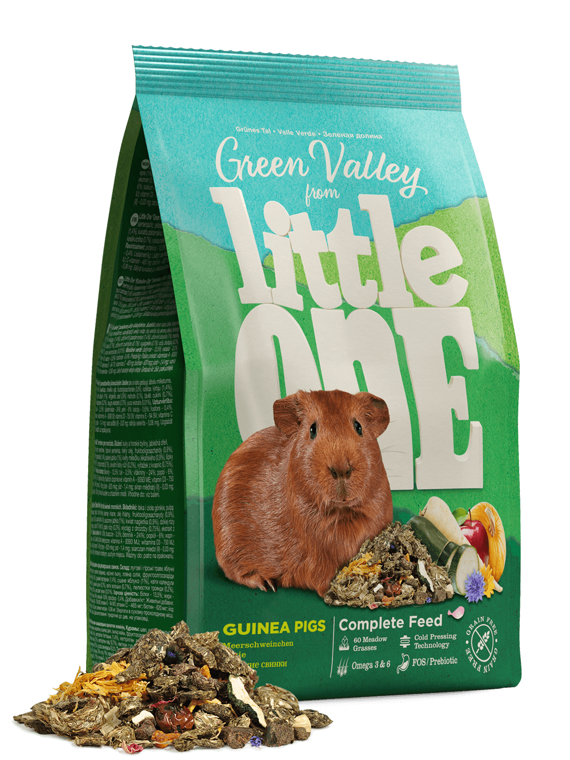 Little One bezobilná směs pro morčata 750 g