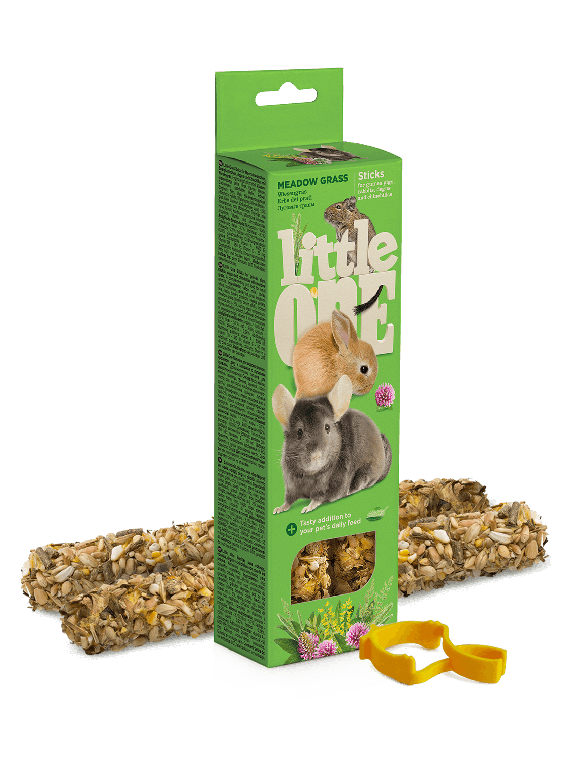 Little One tyčinky pro morčata, králíky a činčily s vojtěškou 2 x 55 g