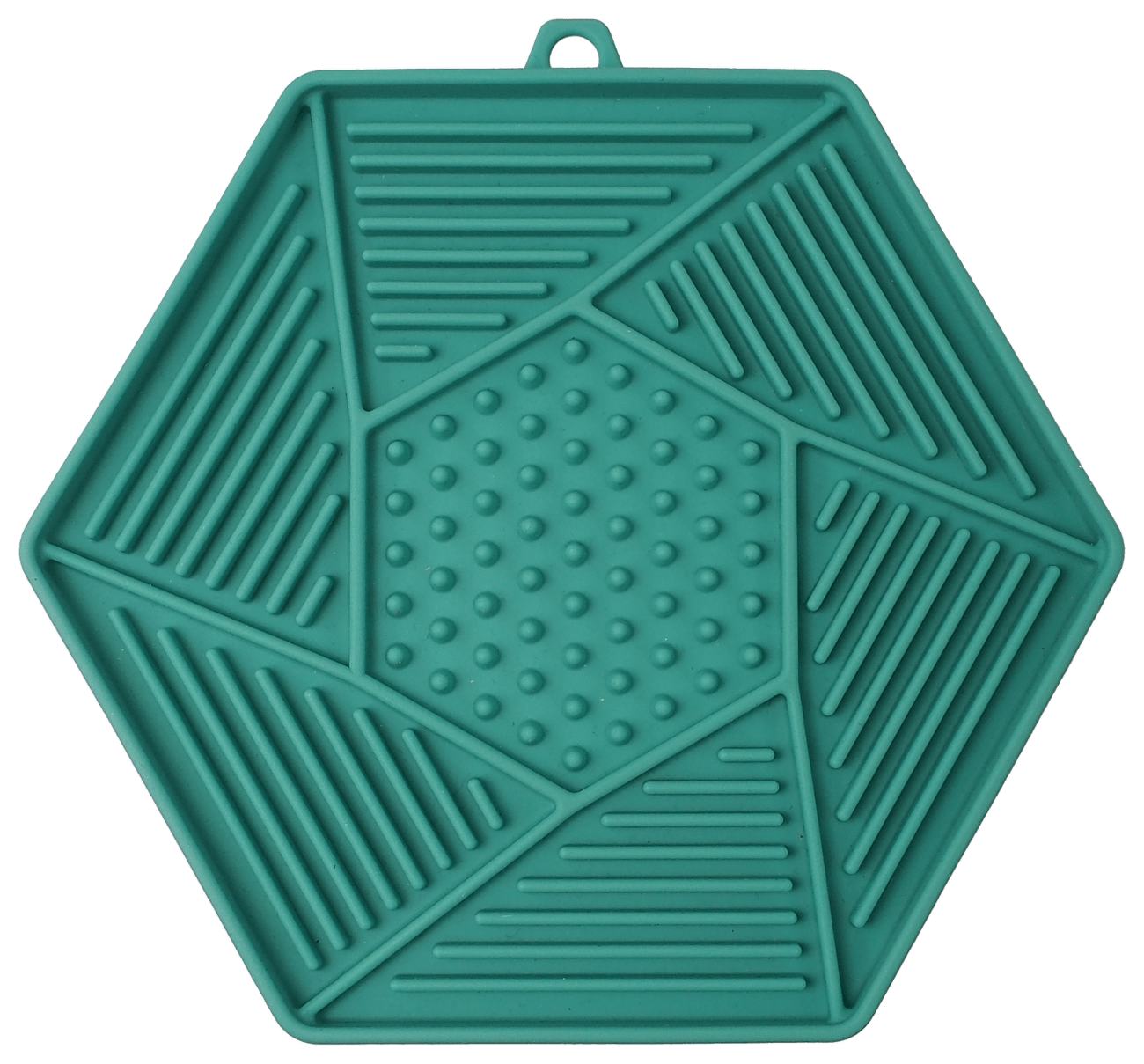 Lízací podložka Epic Pet Lick&Snack hexagon světle zelený