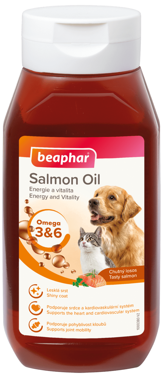 Lososový olej Beaphar Salmon Oil 430ml