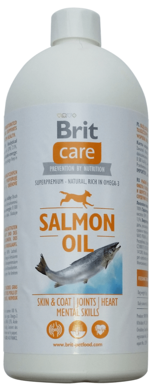 Lososový olej BRIT Care Salmon Oil 1000ml