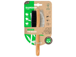 M-Pets Bamboo kartáč oboustranný