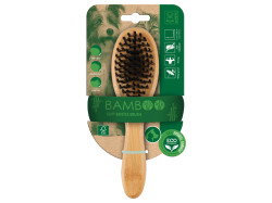 M-Pets Bamboo kartáč s měkkými štětinami