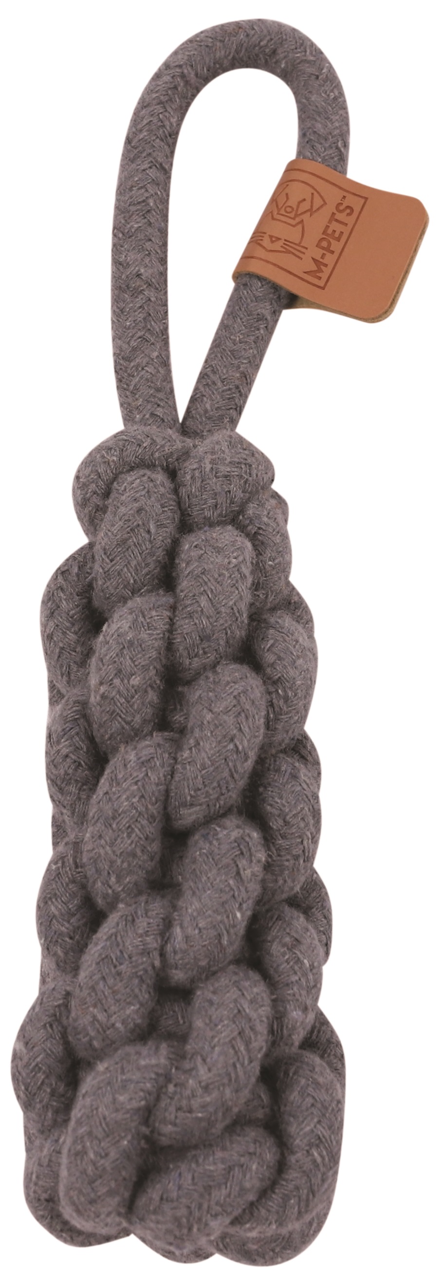 M-Pets Coto bavlněná hračka – pešek šedý 22 cm