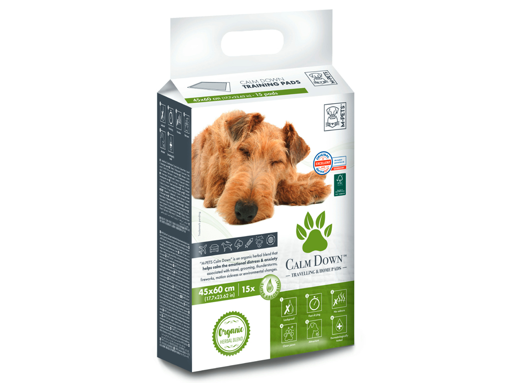 M-Pets uklidňující podložka 45x60 cm | 15 ks