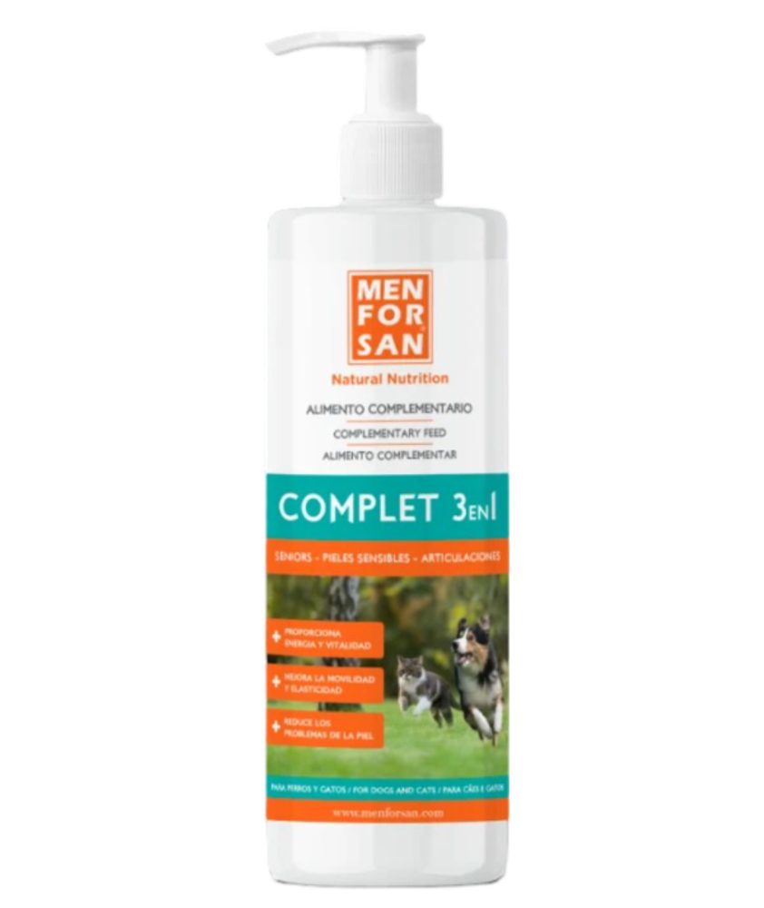 Menforsan Complet 3 v 1, 500 ml Výživový doplněk pro psy a kočky | P55450