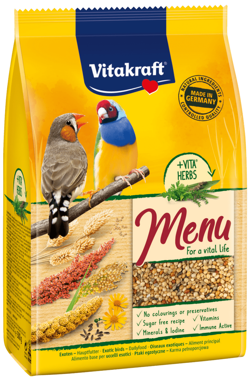 Menu Vitakraft Vital drobný exot 500g
