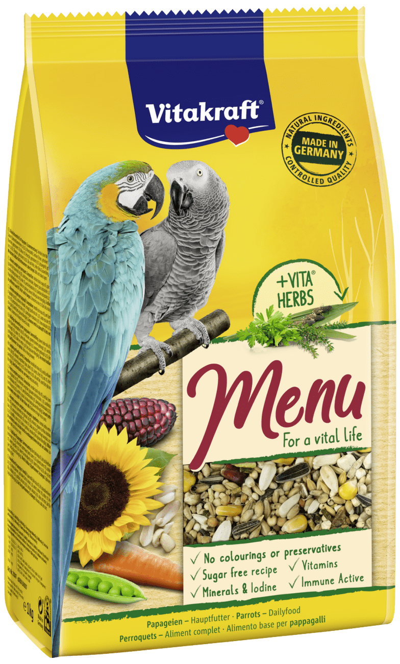 Menu Vitakraft Vital velký papoušek 1kg