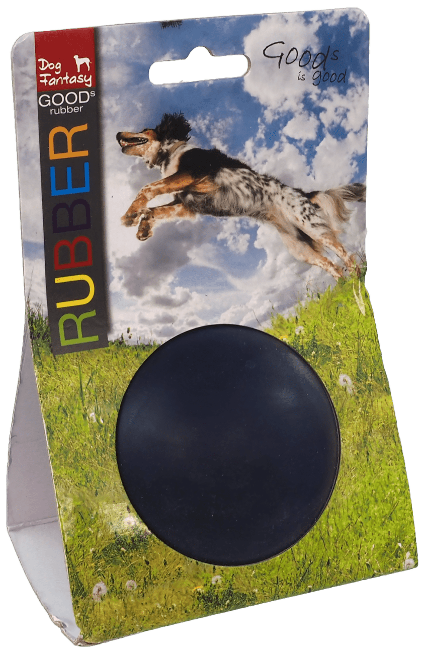Míček Dog Fantasy Rubber modrý 8cm