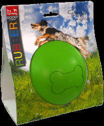 Míček Dog Fantasy Rubber zelený 12,5cm