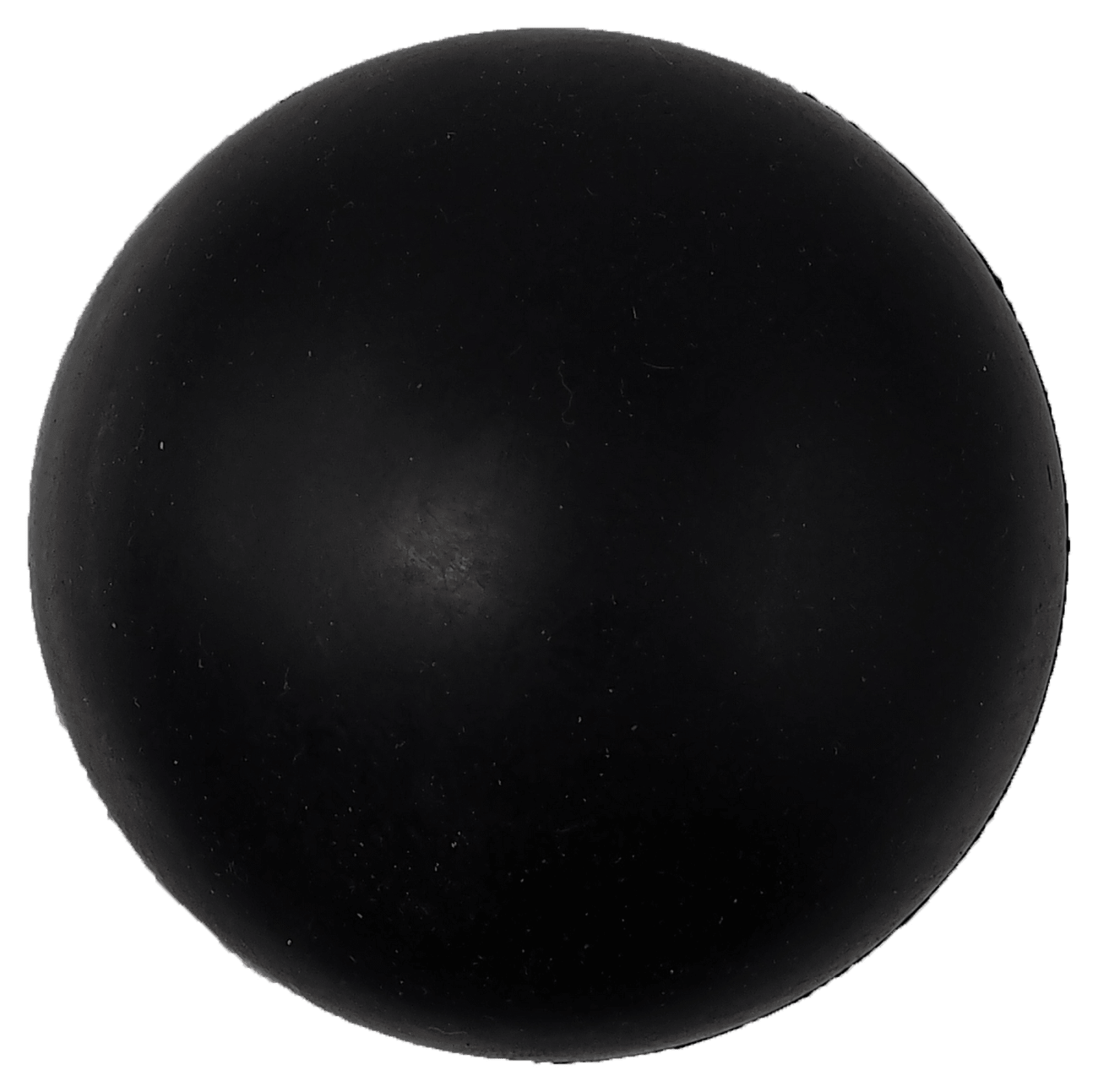 Míček Dog Fantasy tvrdý černý 7cm