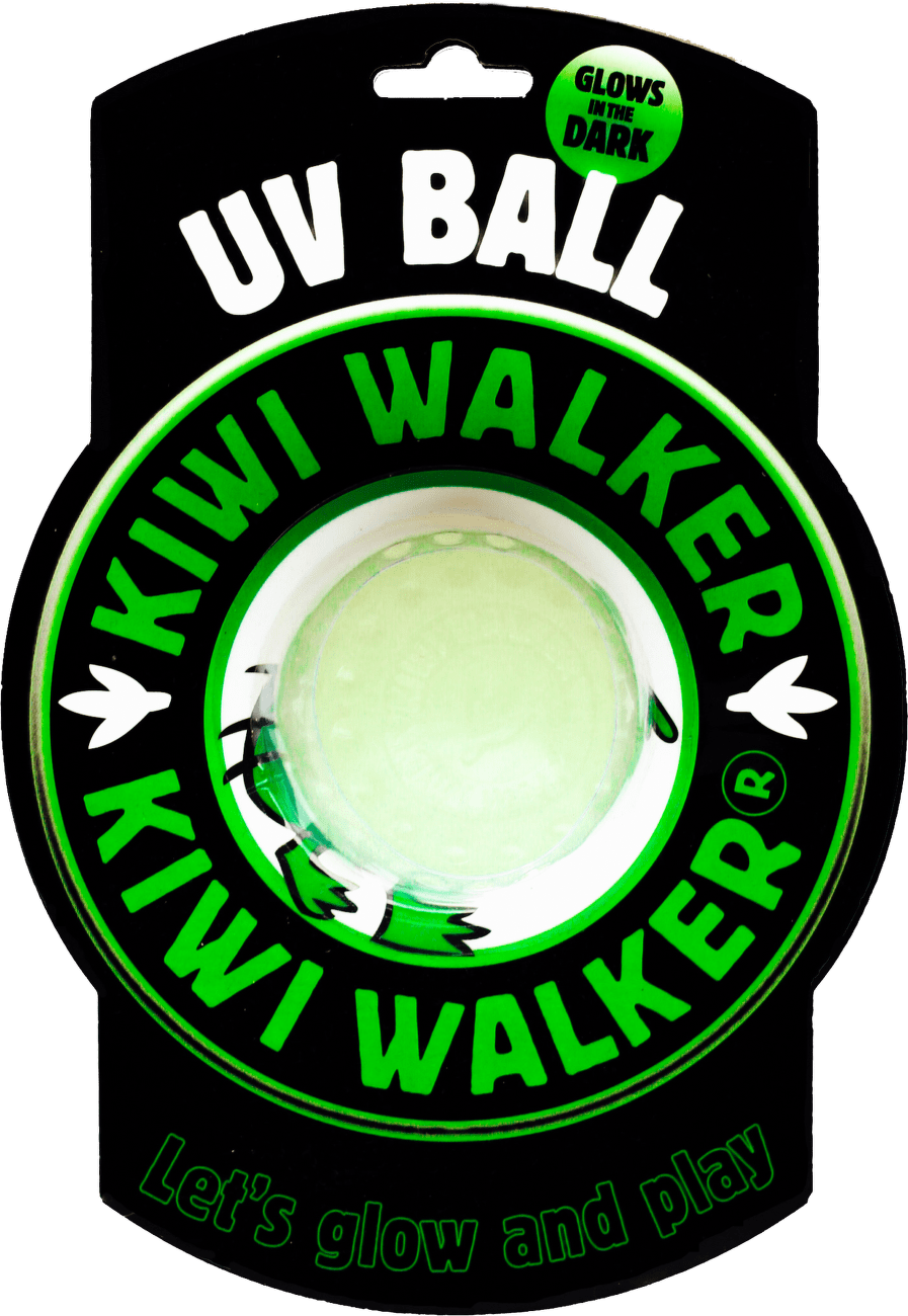 Míček Kiwi Walker Let's play! Glow Ball Maxi 6,5cm