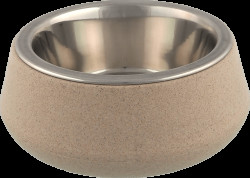 Miska Dog Fantasy nerez EcoStyle béžová 14cm 480ml