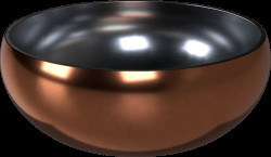 Miska Dog Fantasy s dvojitou stěnou rosegold 16cm 800ml