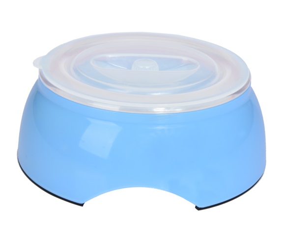 Miska plast Gimdog BOWL 2IN1 BL L modrá L