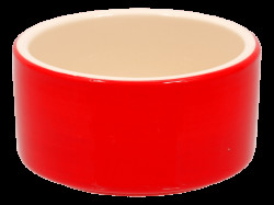 Miska Small Animals keramická červená 10cm