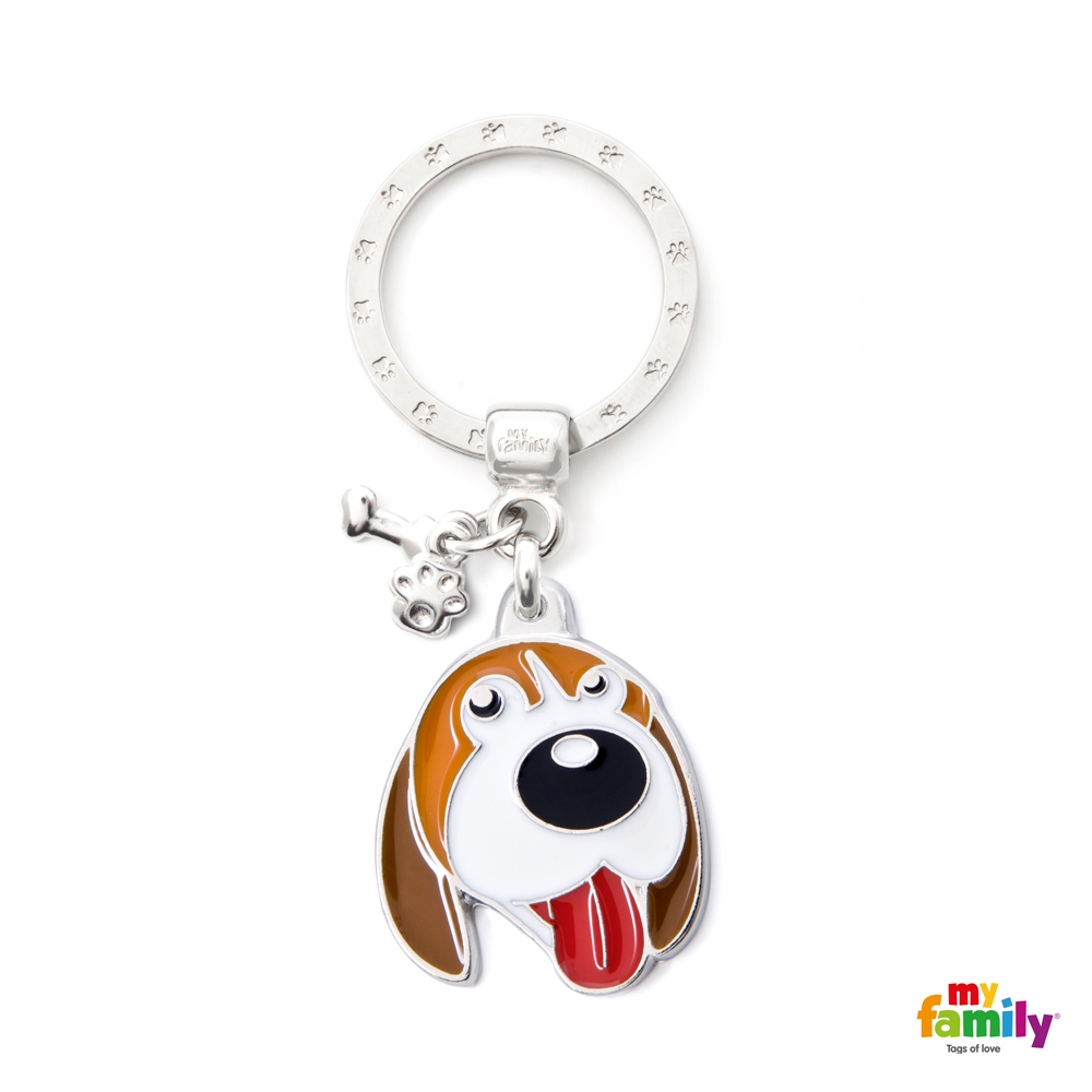My Family Známka Colors - beagle