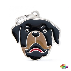 My Family Známka Colors – rottweiler