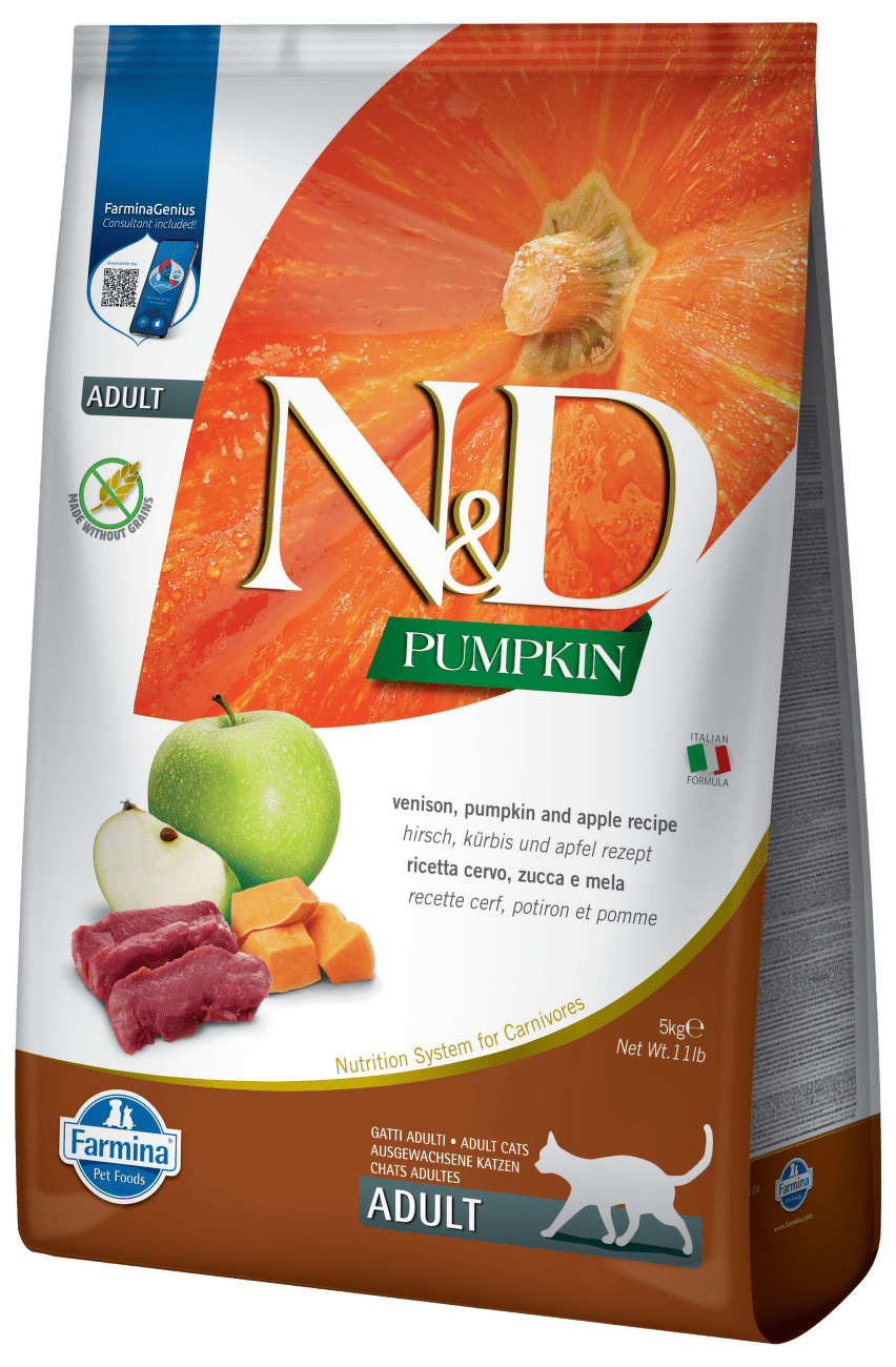 N&D Cat Pumpkin Adult Venison&Apple 5kg