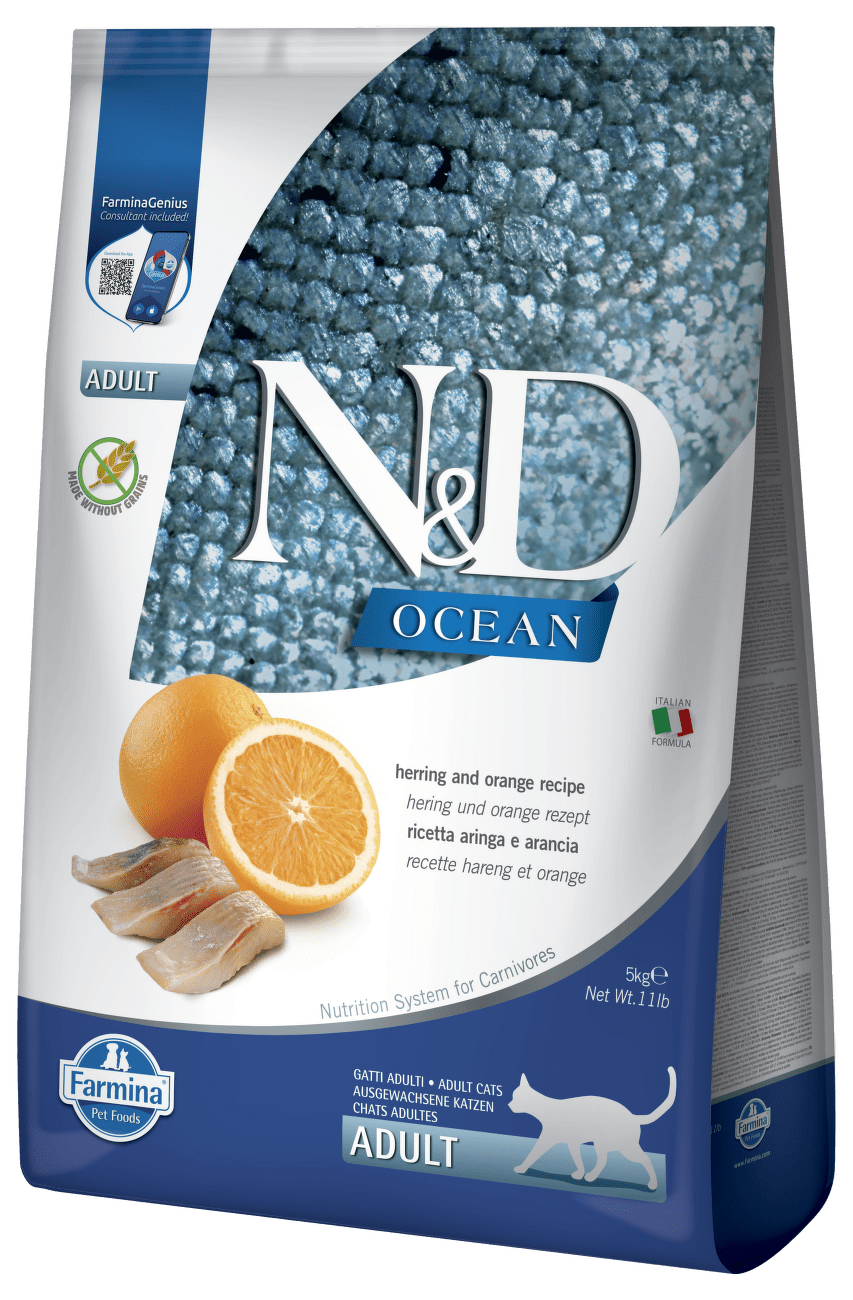 N&D Ocean Cat Adult Herring & Orange 5kg