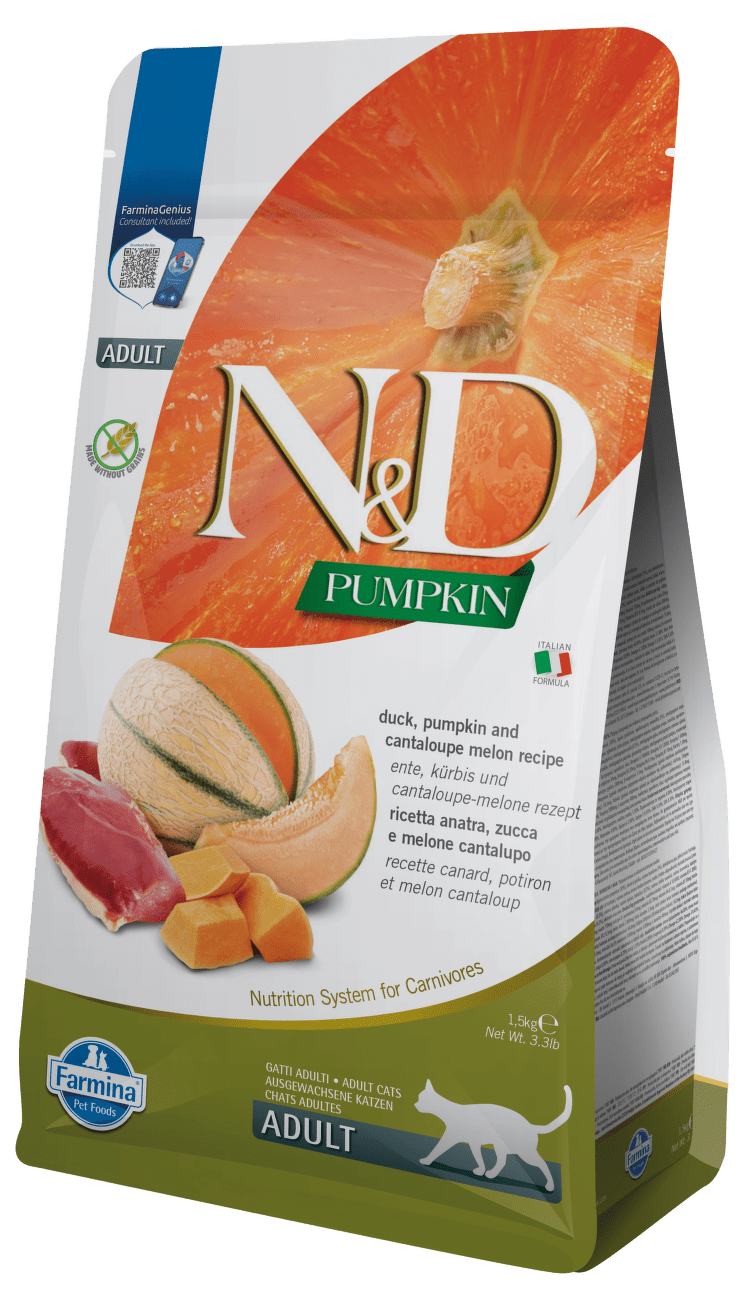 N&D Pumpkin Cat Adult Duck & Cantaloupe melon 1,5kg