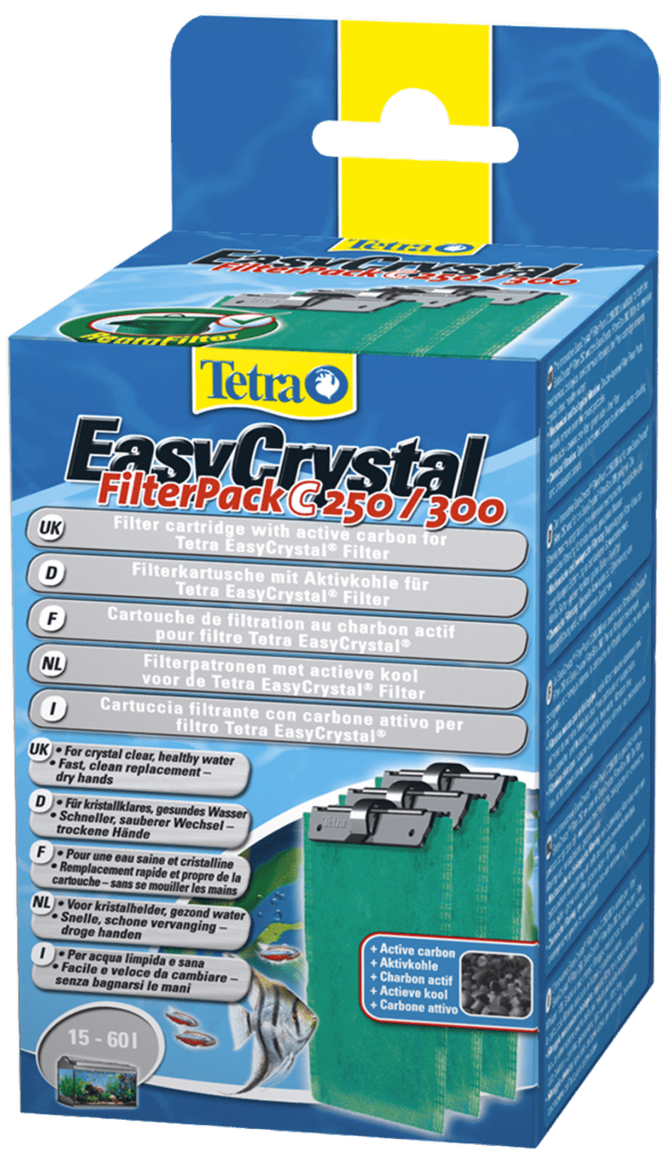 Náplň aktivní uhli TETRA EasyCrystal Box 250 / 300 3ks