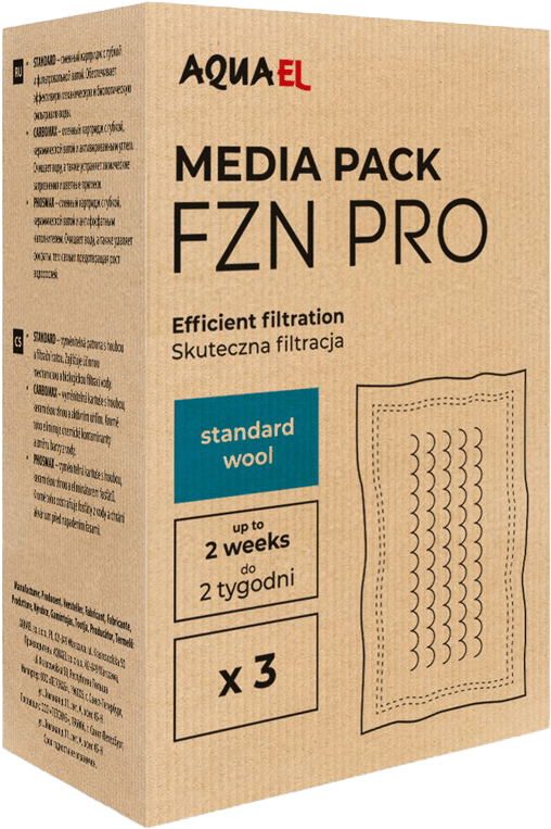 Náplň Aquael Media Pack FZN Pro Standard 3ks