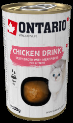 Nápoj Ontario Kitten Drink Chicken 135g