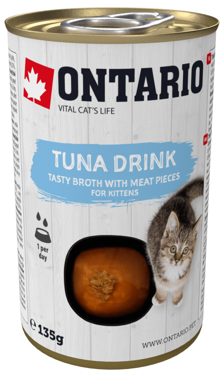 Nápoj Ontario Kitten Drink Tuna 135g