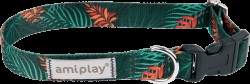 Nastavitelný obojek Amiplay BeHappy Jungle XL 45–70 cm × 2,5 cm
