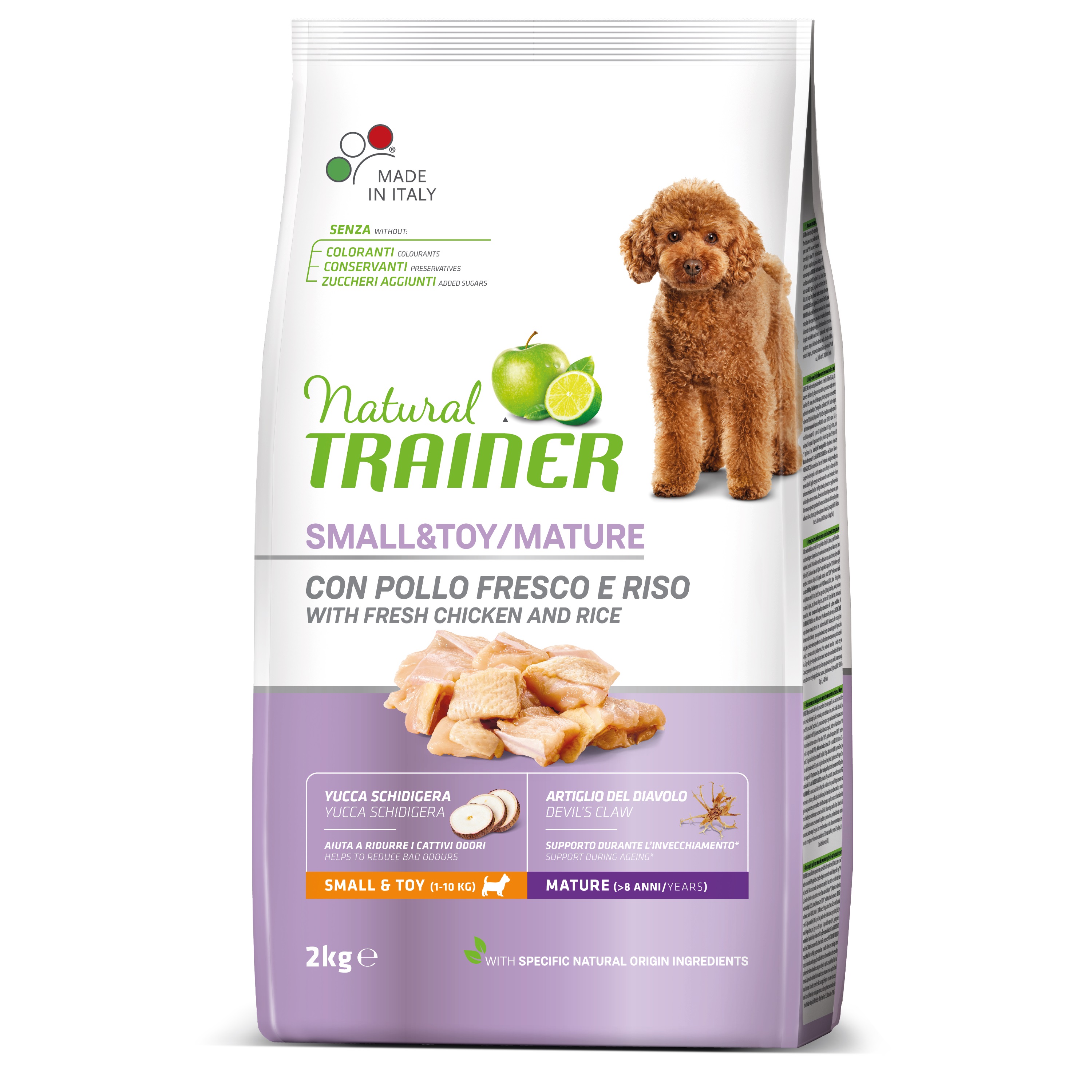 Natural Trainer Small & Toy Maturity čerstvé kuře 2 kg