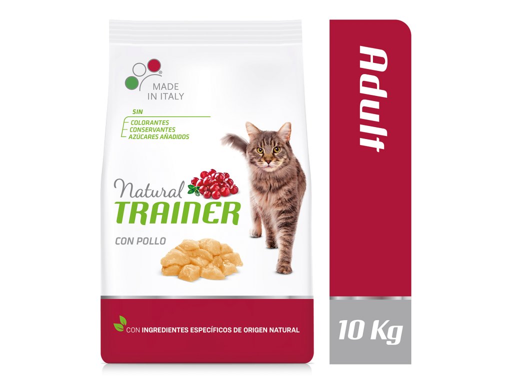 Natural Trainer TRAINER Natural Cat Adult kuřecí 10 kg
