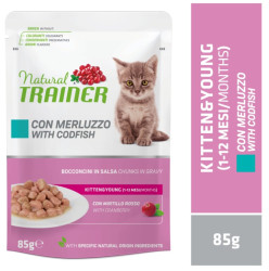 Natural Trainer Trainer Natural kapsička Cat Kitten&Young treska 85 g