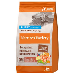 Nature's Variety No Grain pro střední štěňata s lososem 3 kg