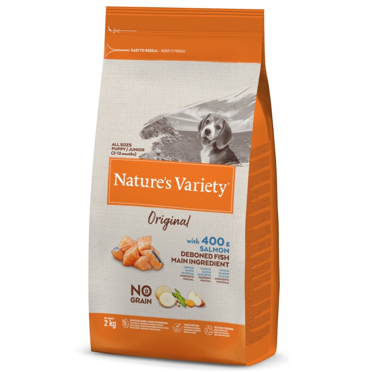 Nature's Variety Original Junior s lososem 2 kg