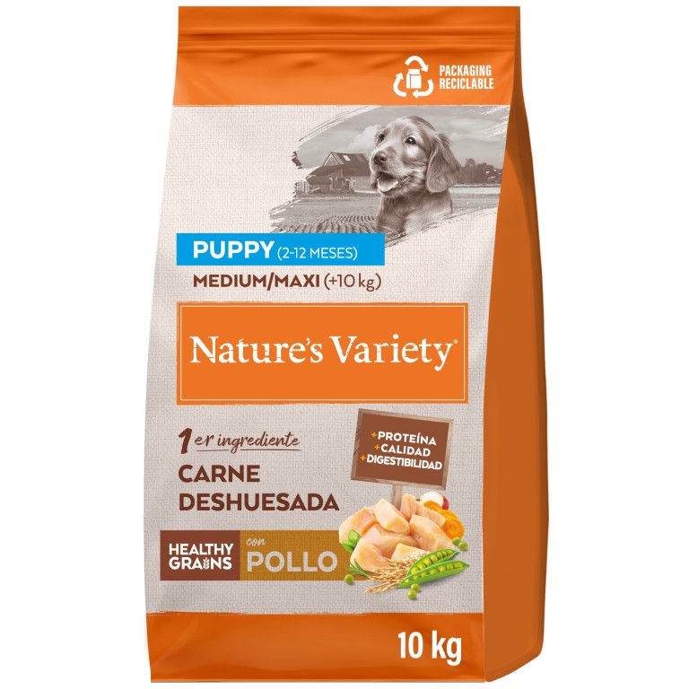 Nature's Variety Selected Junior s kuřecím 10 kg