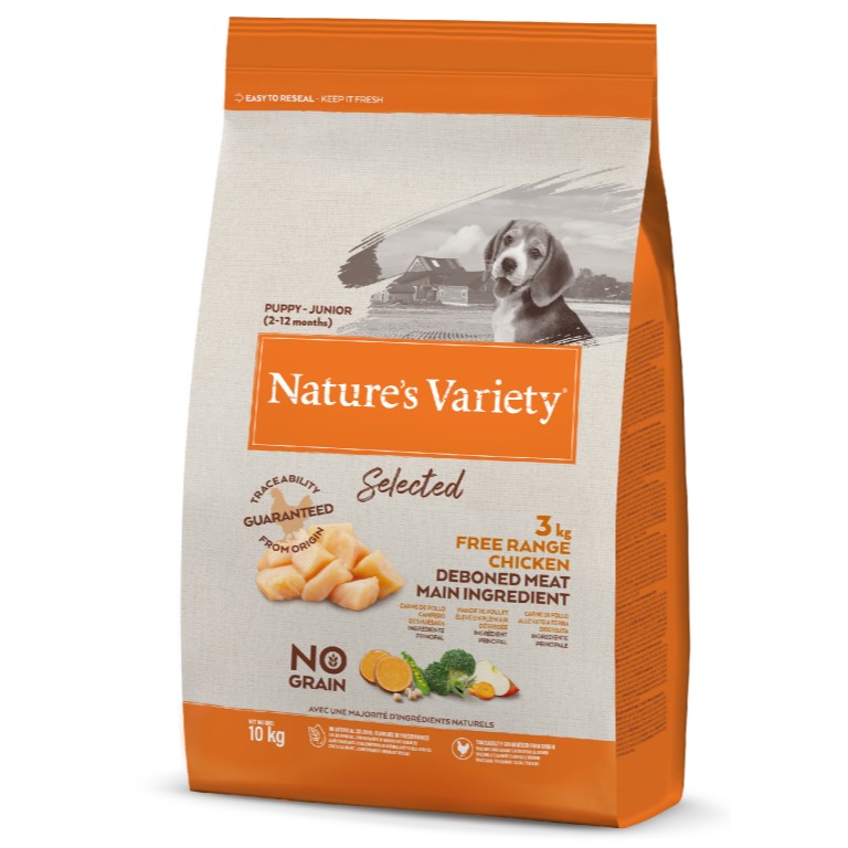 Nature's Variety Selected Junior s kuřecím 2 kg