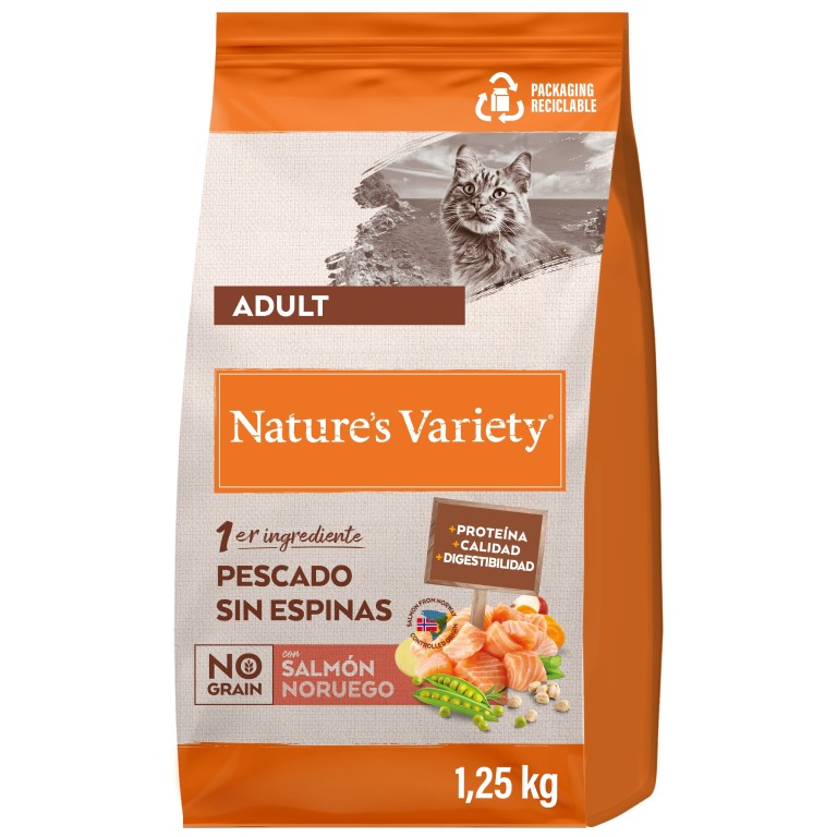 Nature's Variety Selected pro kočky s lososem 1,25 kg