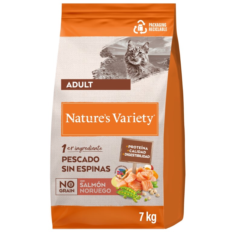 Nature's Variety Selected pro kočky s lososem 7 kg