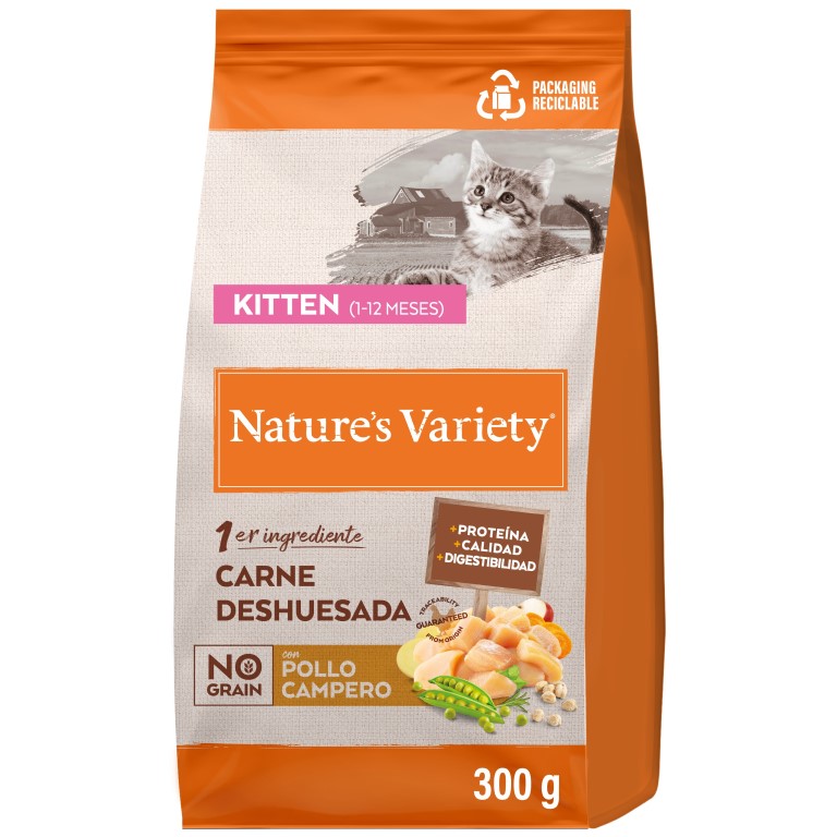 Nature's Variety Selected pro koťata s kuřecím 300 g